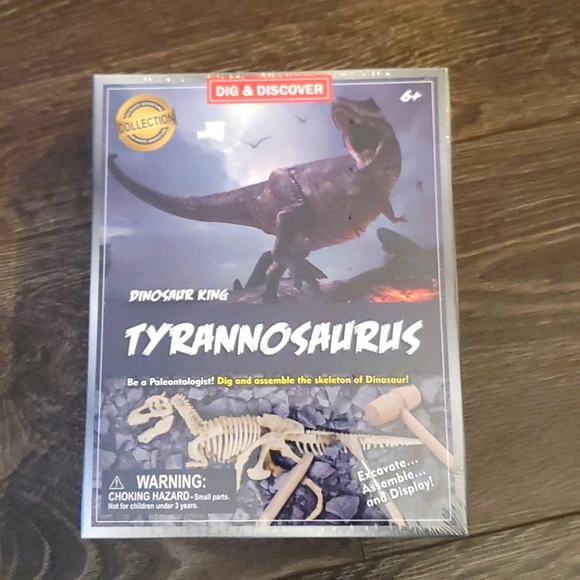 Dig & Discover Dinosaur King Tyrannosaurus Dig and Assembly Kit - Brand New - Picture 1 of 8